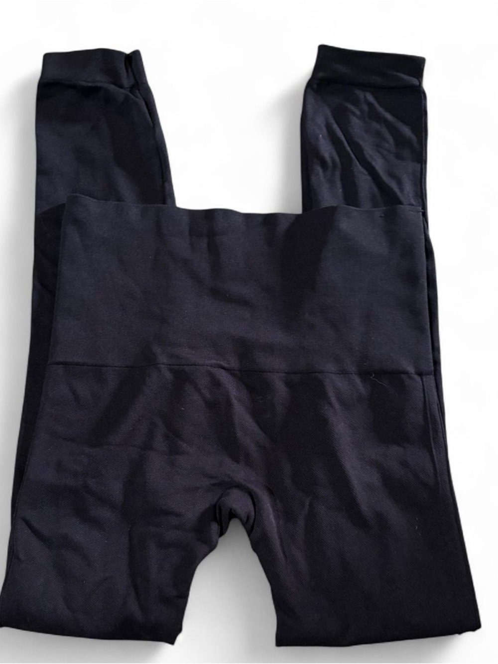 SPANX Look At Me Now Seamless High-Waist Black Leggings - Picture 2 of 3